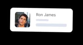 Automated hiring workflow card